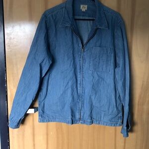 Light Blue Denim Zip-Up Jacket - currently sold out on J Crew !